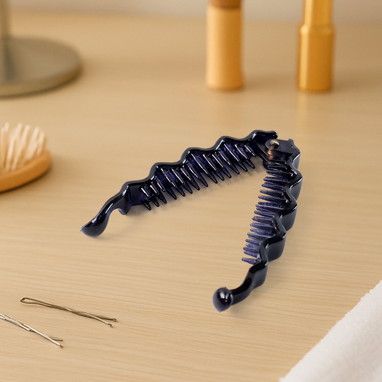 Plastic Hair Claw Clips Strong Clips (12 Pc  Mix Color) Hair Accessories