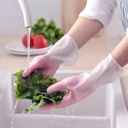 Large Size Reusable Household Cleaning Gloves - (1 Pair)
