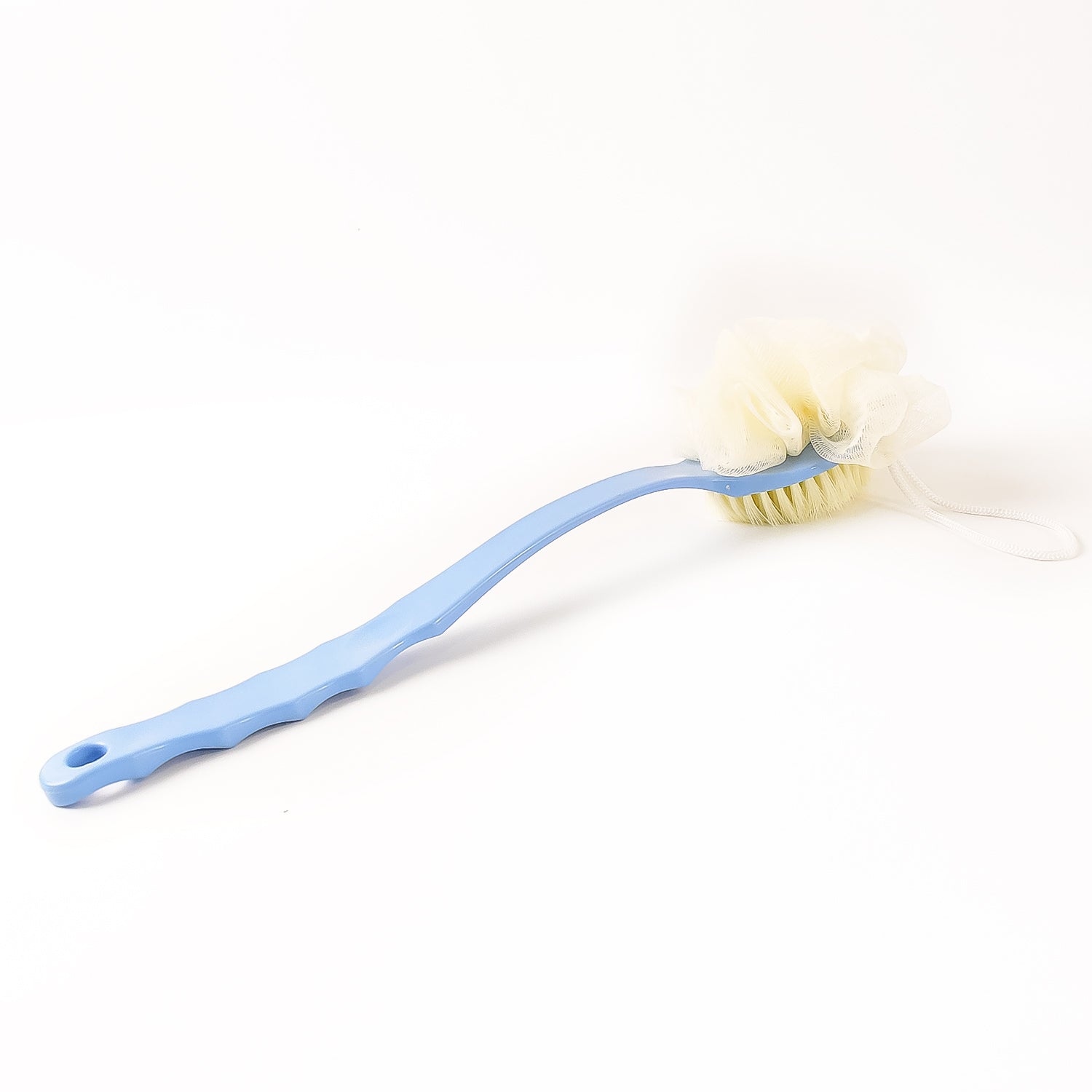 4832 2in1 Bath Brush With Long Handle