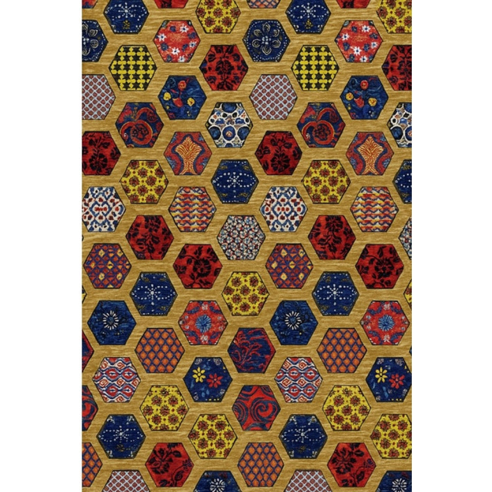 Generic Microfiber Floral Printed Single Bedsheet with 1 Pillow Cover (Multicolor)