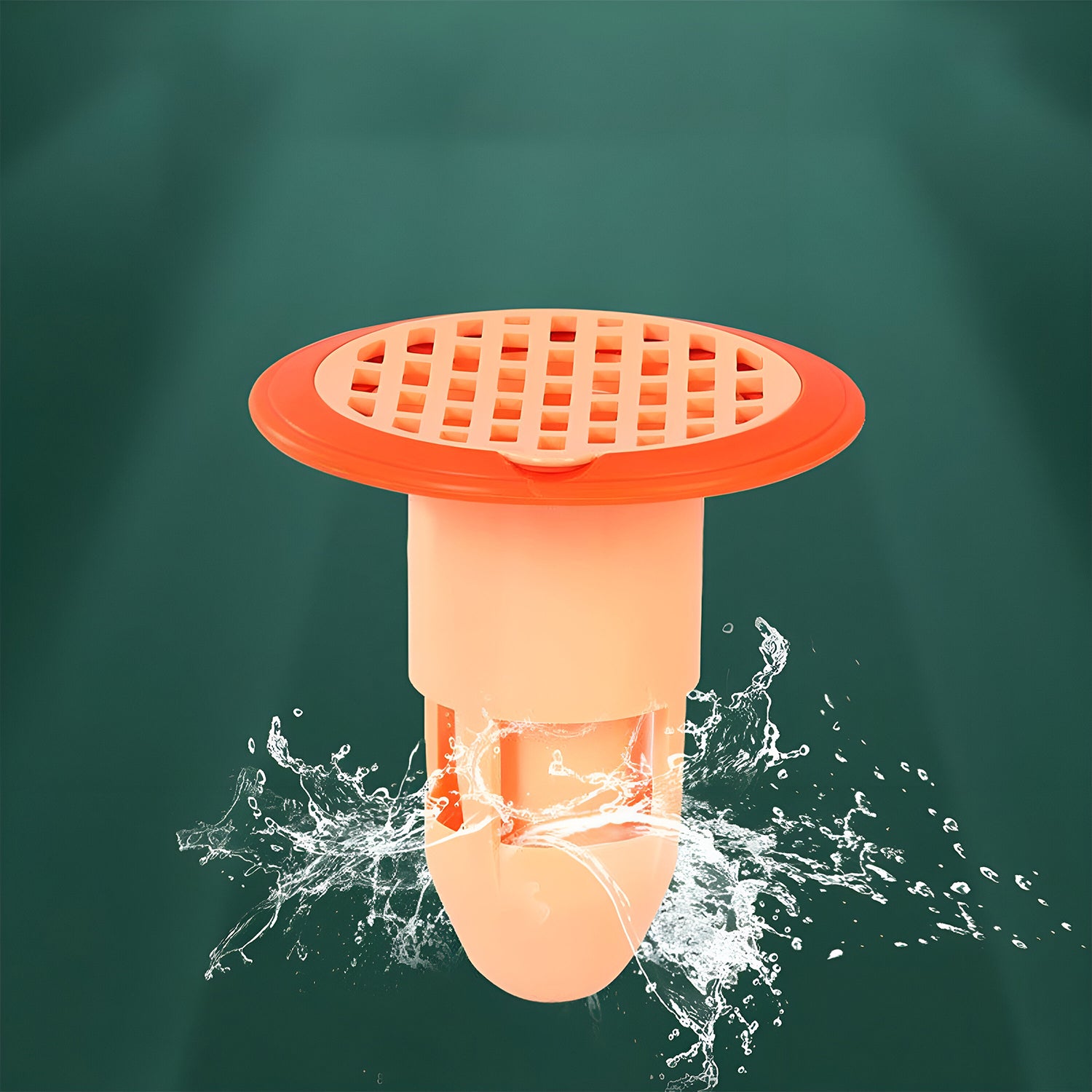 Bathroom  Kitchen Plastic Drain Strainer (1 Pc)