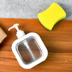 Snap Sink Dispenser Plastic Clear Empty Pump Lotion Bottles (1 Set)