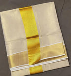 Plain Tissue   Saree