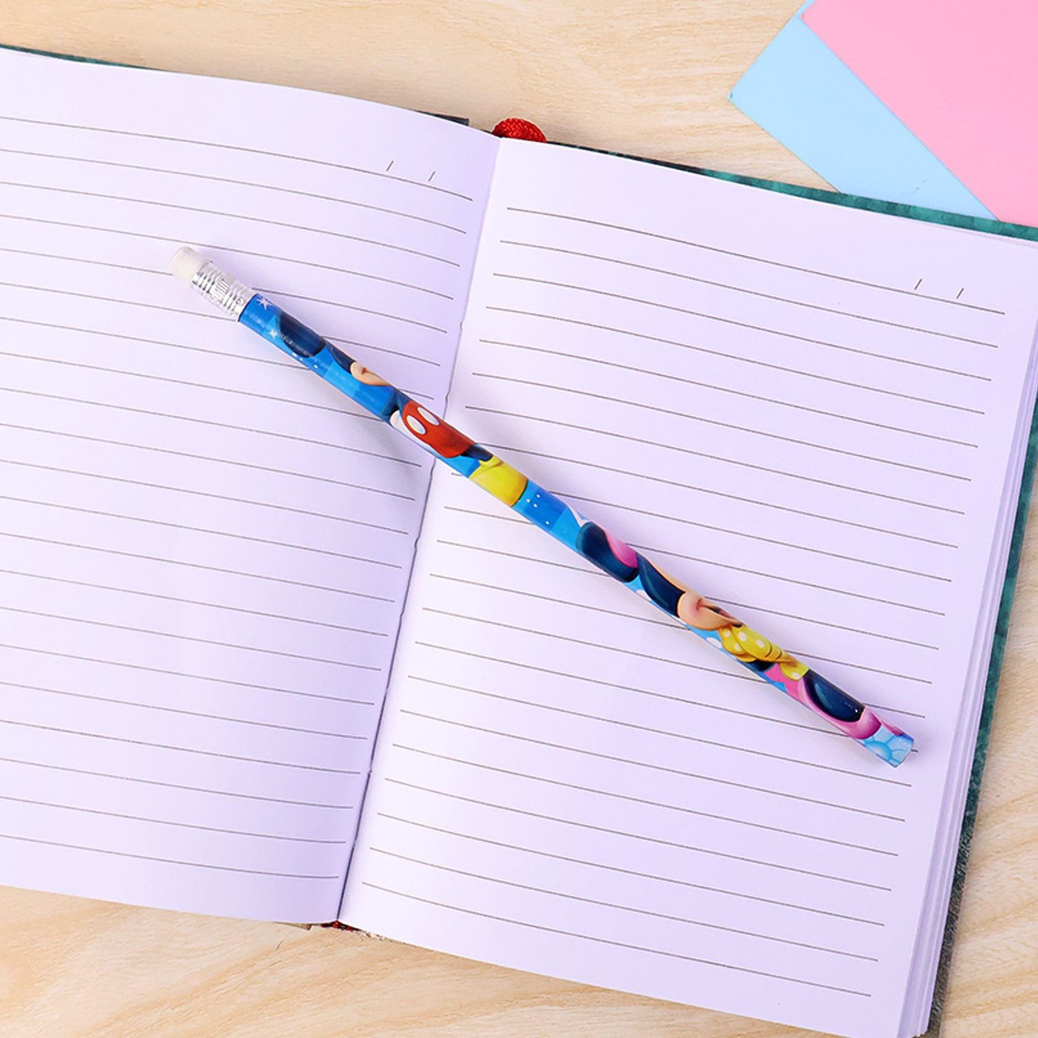 Premium Cartoon-printed Graphite Pencils Set Of 12 Pc