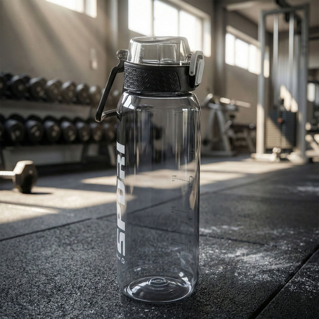 1000 Ml Leakproof Sports Water Bottle (1 Pc)