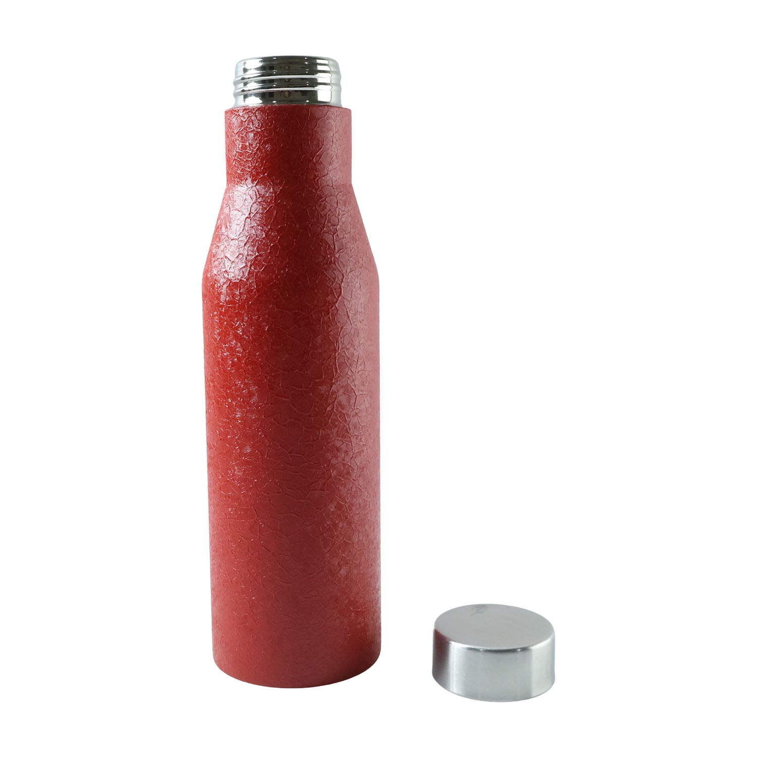 Stainless Steel Water Bottle Red Color (1000 Ml 1 Pc)