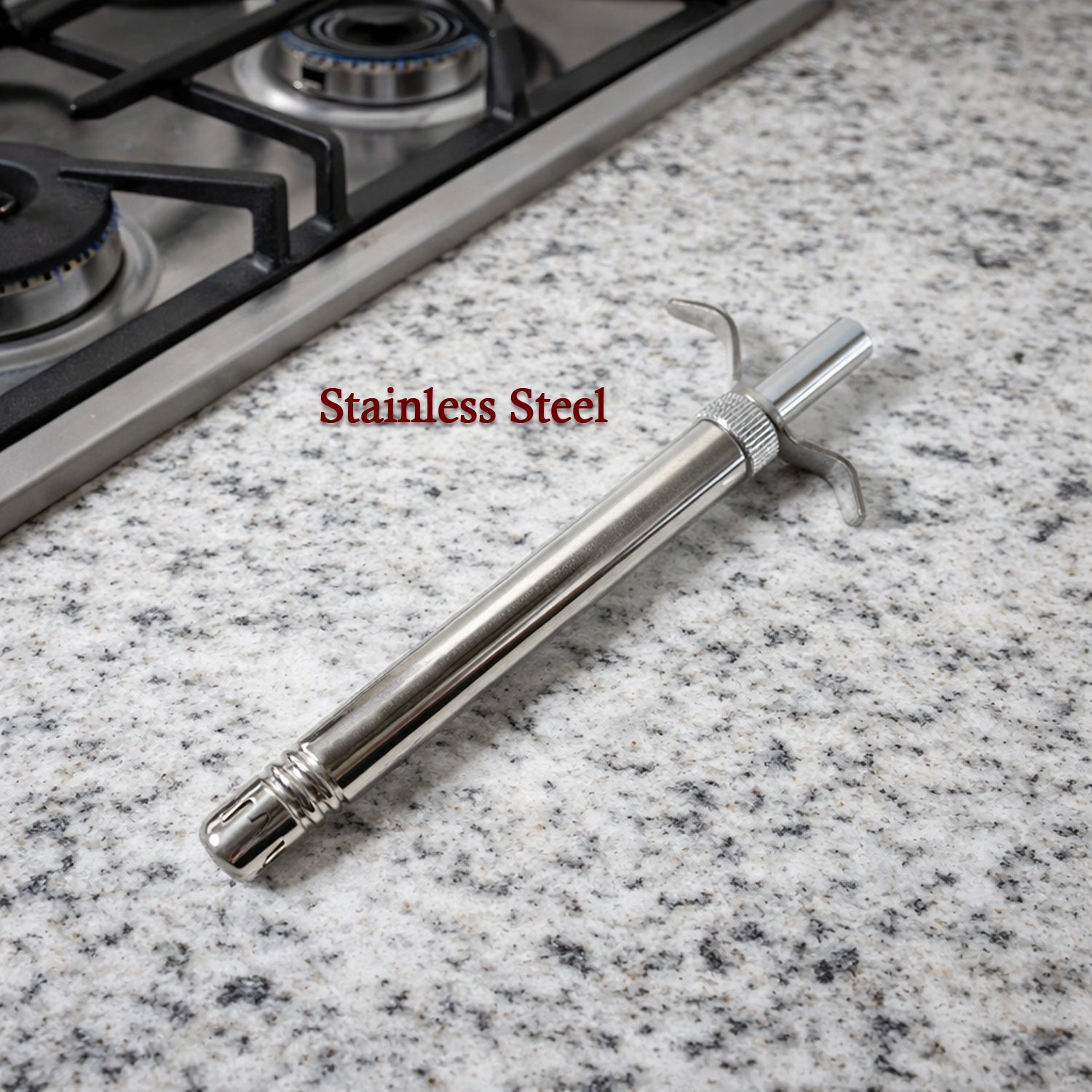 Manual Stainless-steel Gas Stove Spark Lighter (1 Pc)