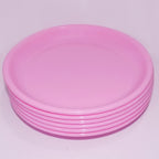2185 Round Shaped Mini Soup Platesdishes - 6 Pcs